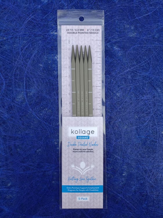 Kollage Square Single Pointed Knitting Needle 10 / 25 cm